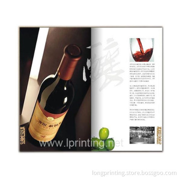 Red Wine Picture Album Printing,Beautiful Album Printing,Advertising Album